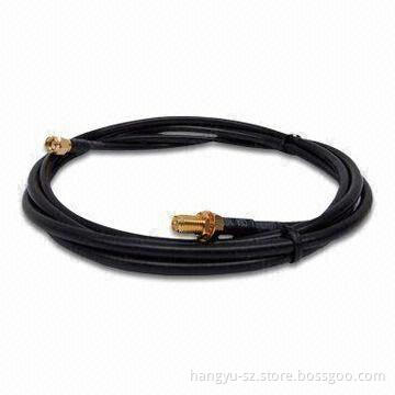 Extension Cable, RP-SMA Male to RP-SMA Female, Low-loss and Very Flexible